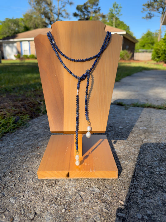Sodalite Lariat