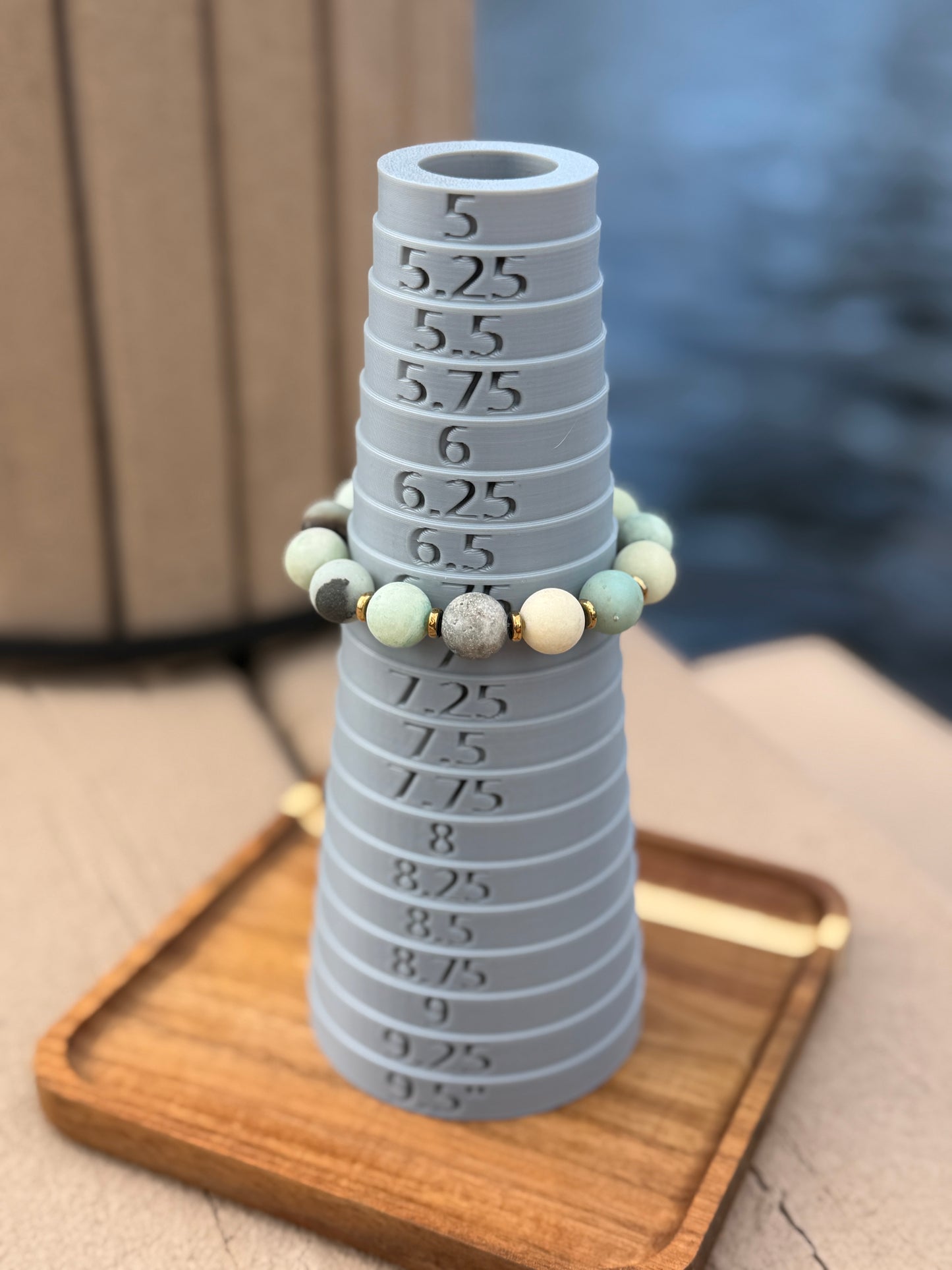 Darker Frosted Amazonite