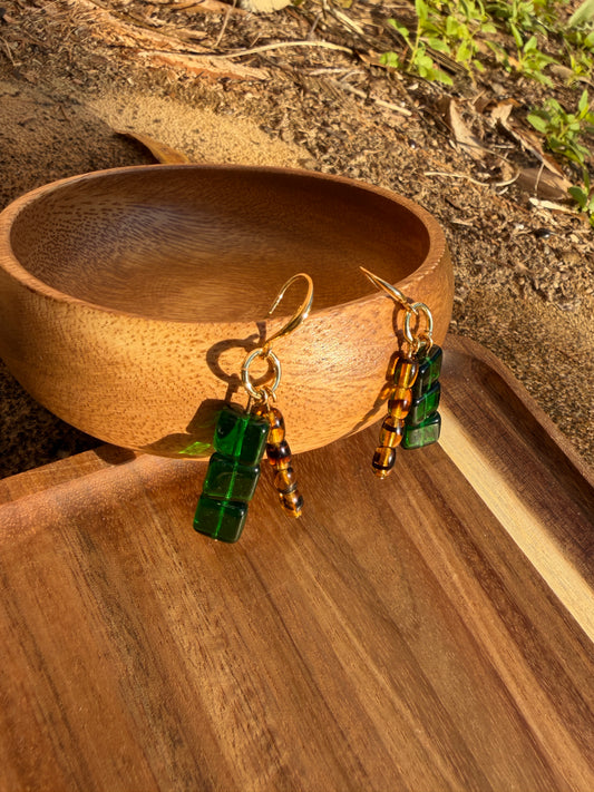 Tortoise Earrings