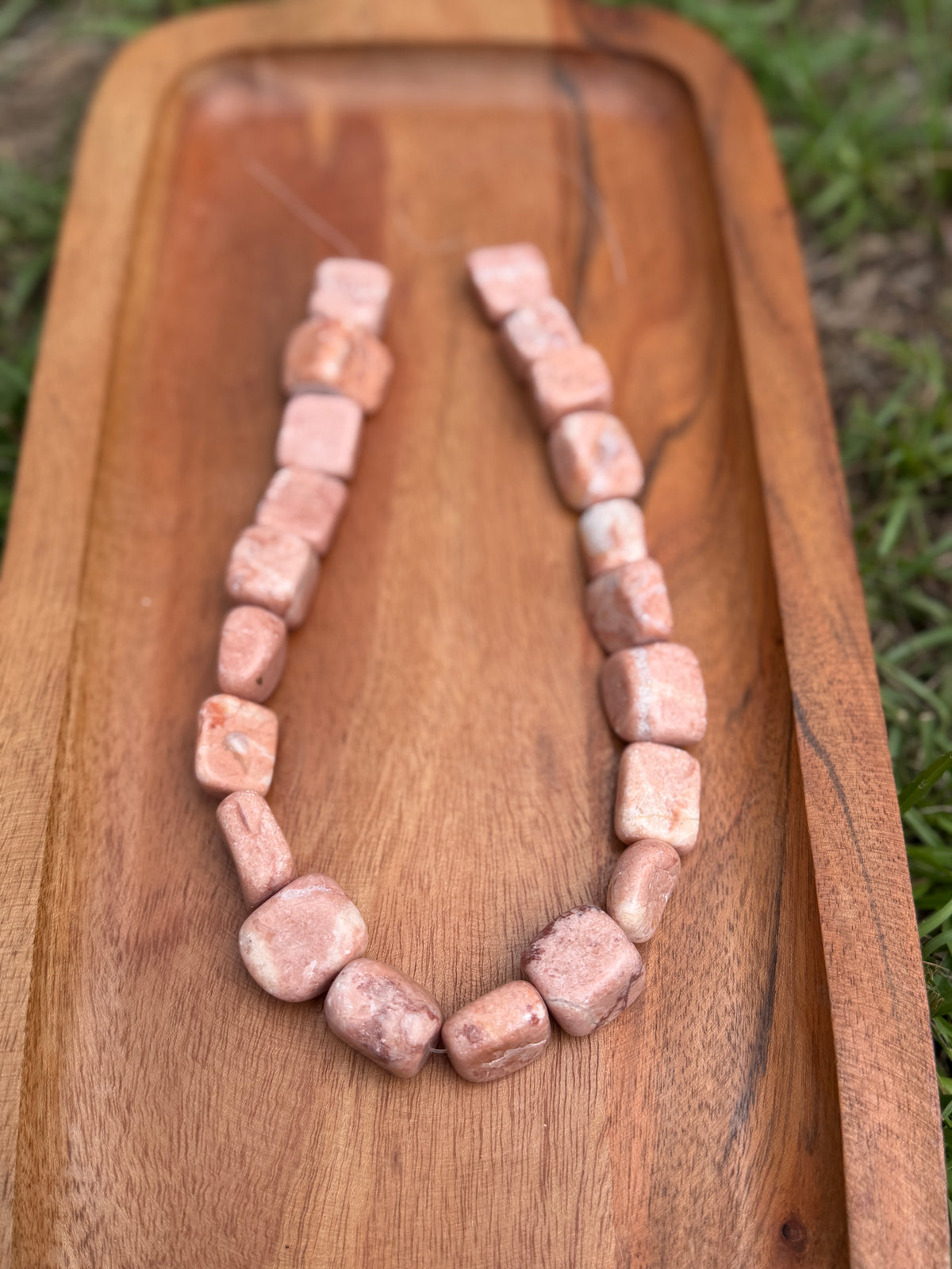 Aventurine Tumbles - Bead Strand