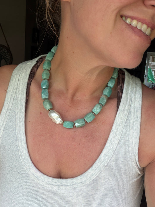Amazonite Pearl