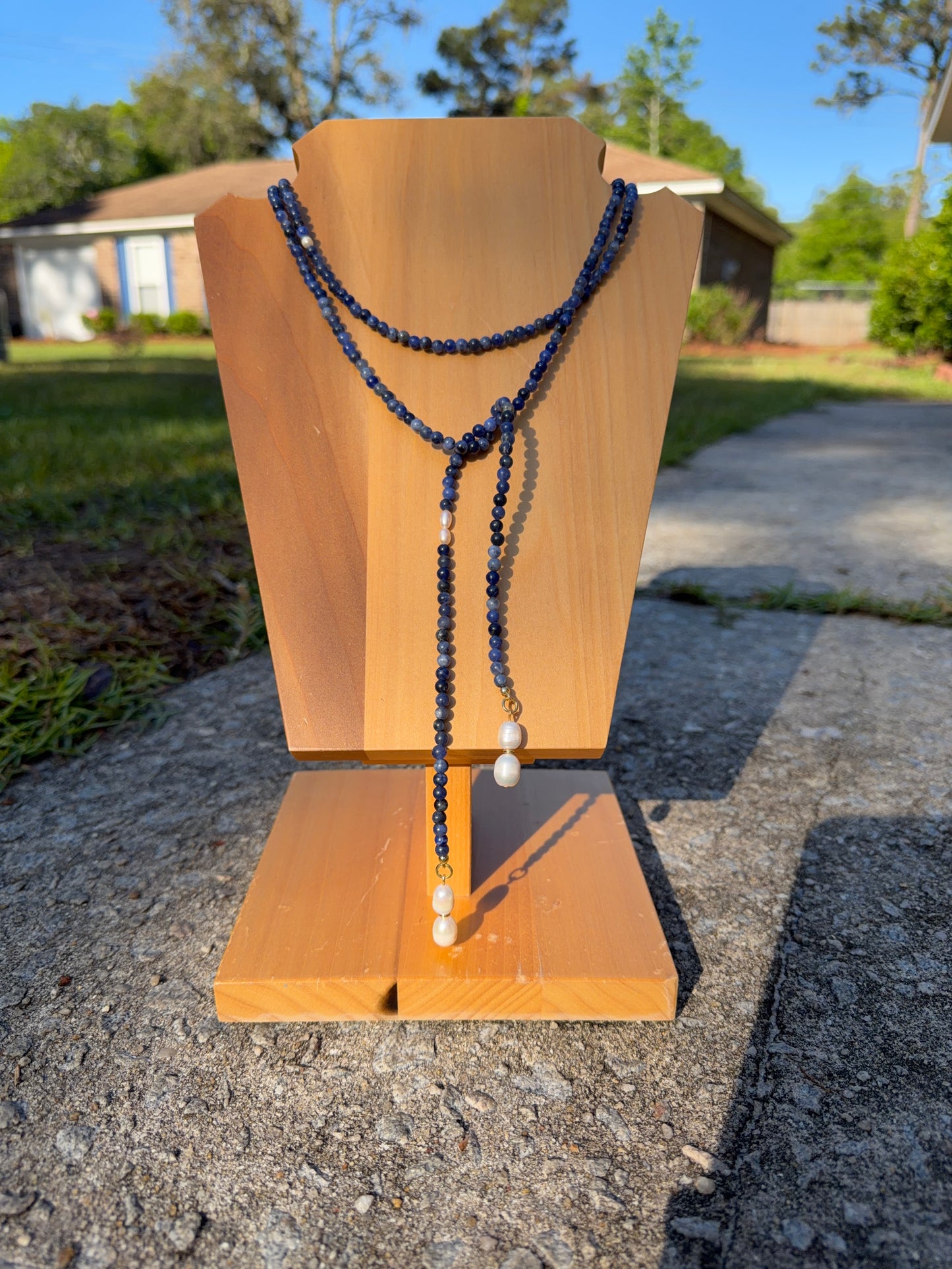 Sodalite Lariat