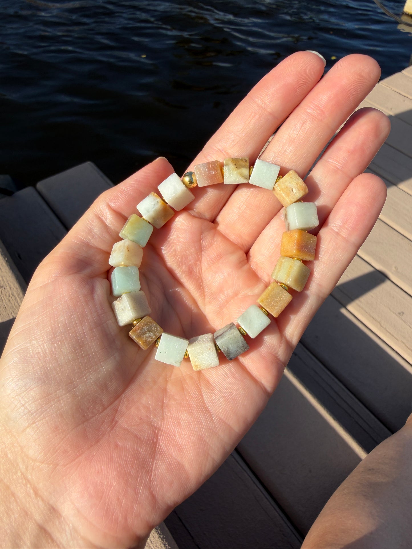 Cubes Amazonite