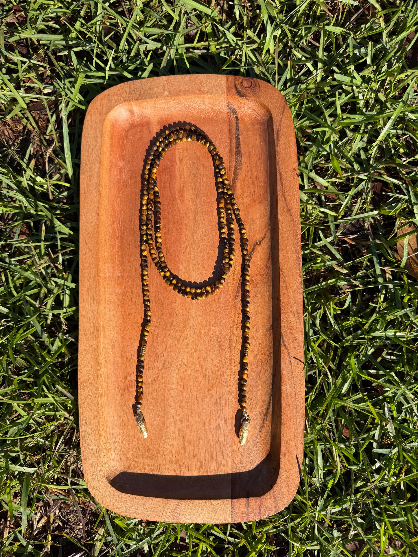 Tiger Eye Lariat