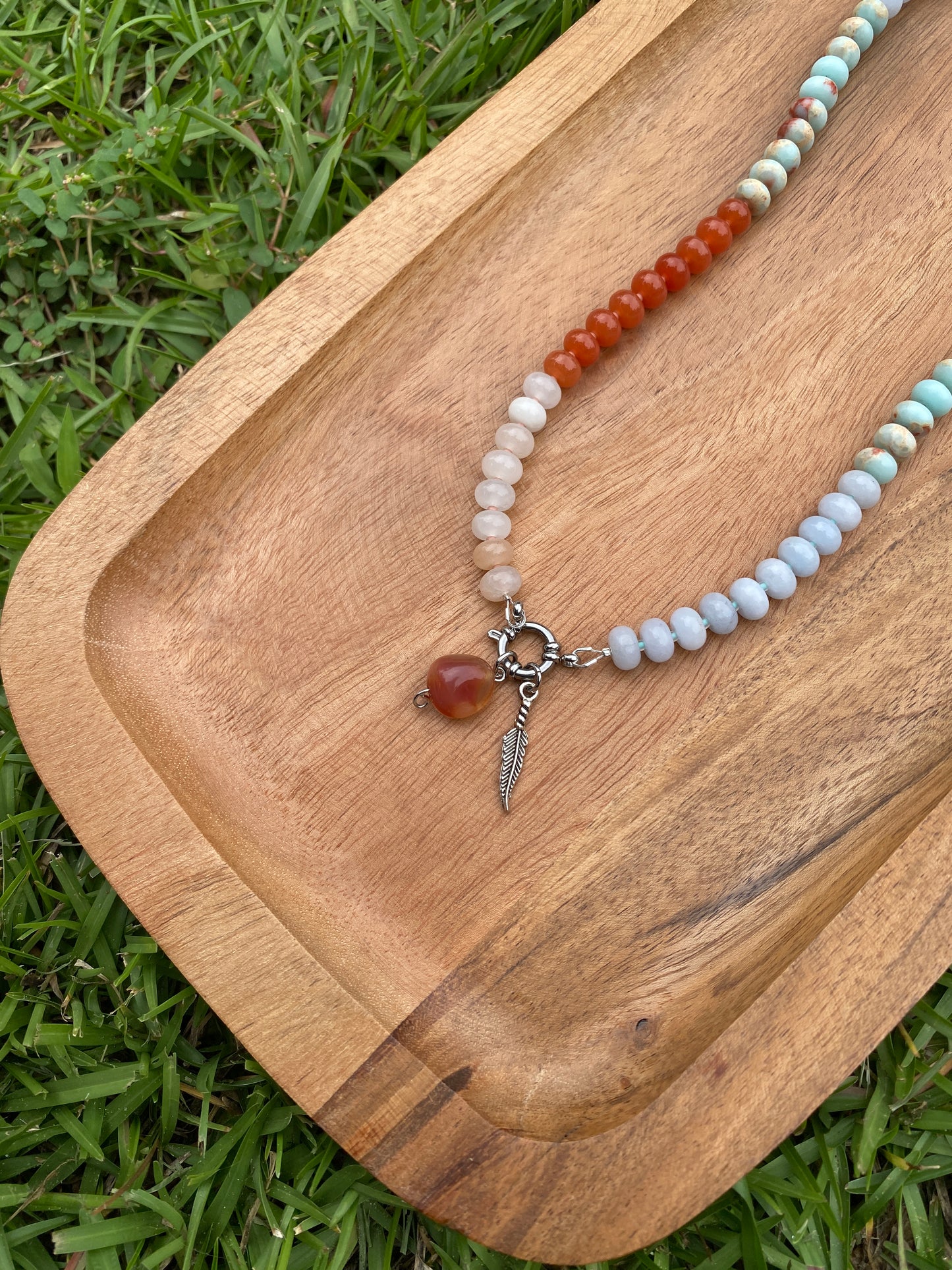 Seaside Beach with Charms