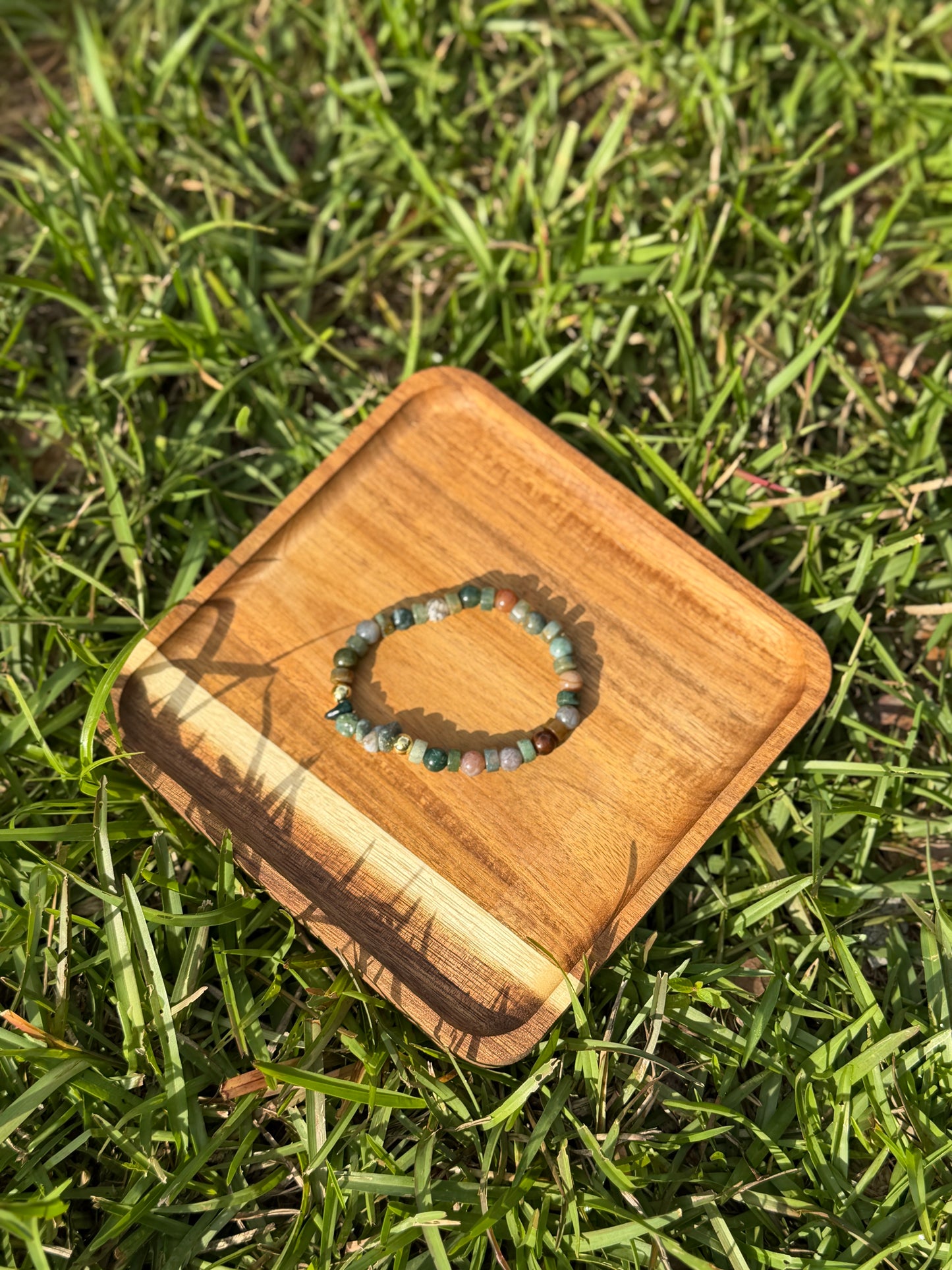 Indian Agate Bracelet