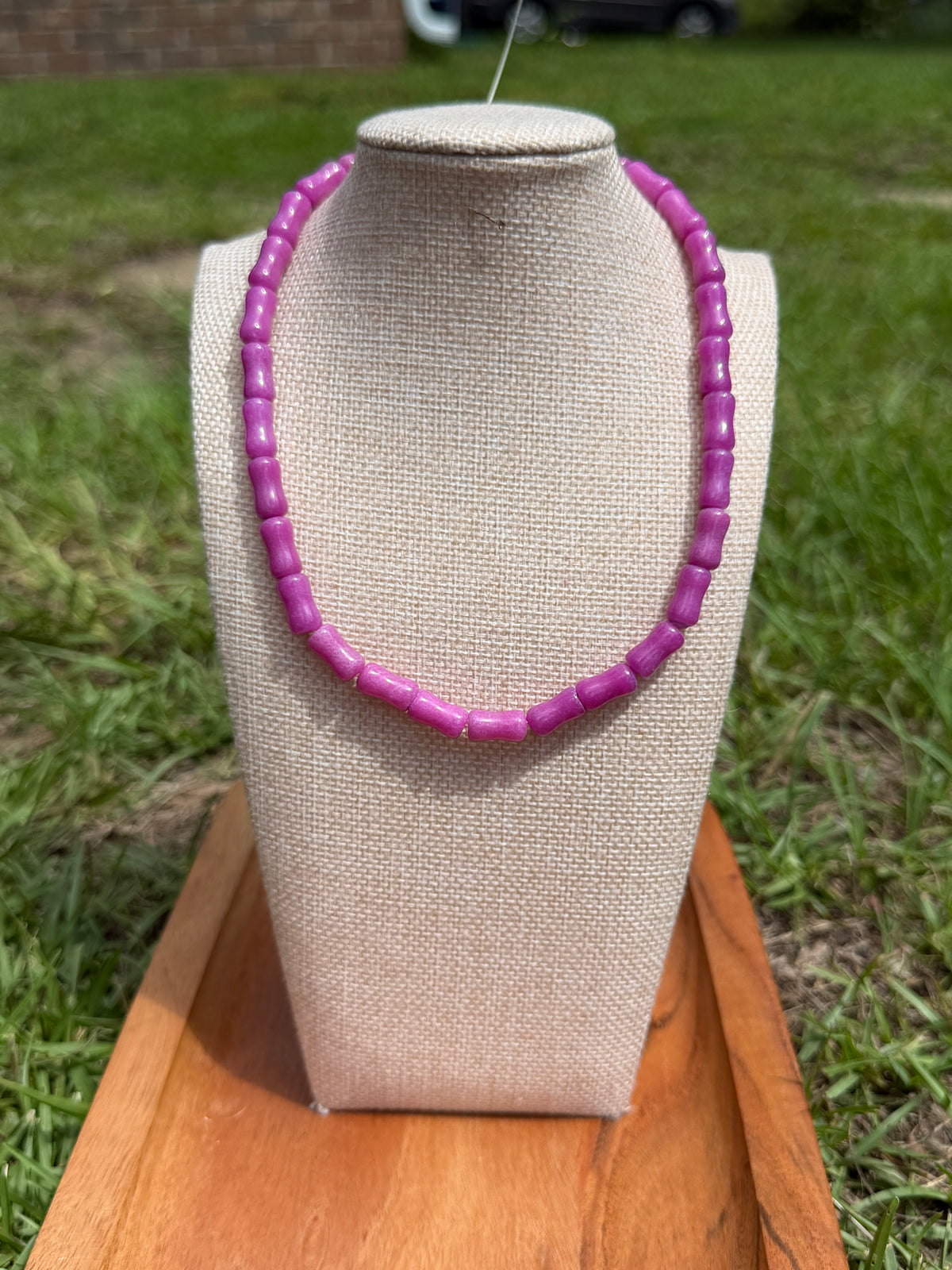 Dyed Jade - Bead Strand