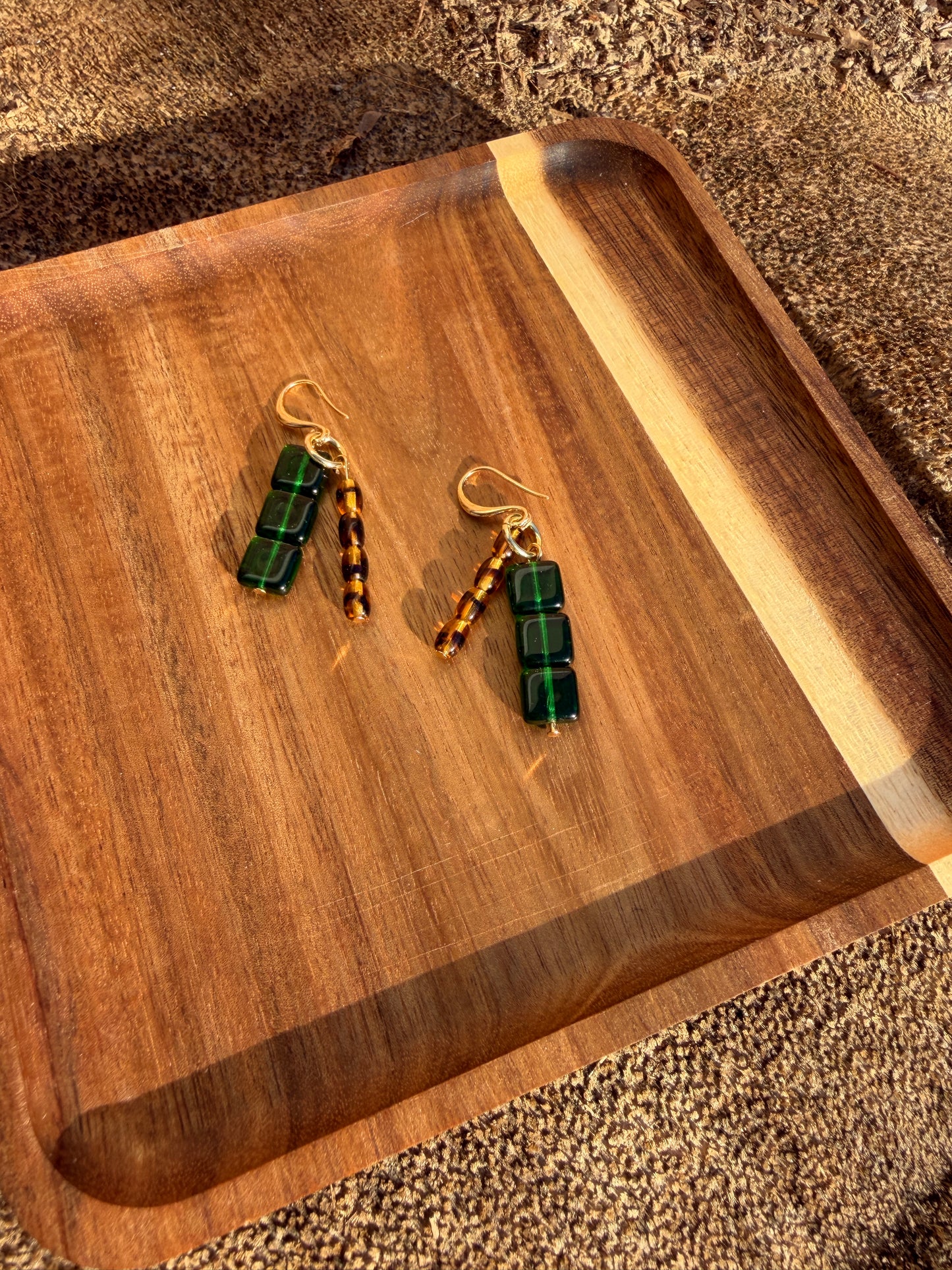 Tortoise Earrings