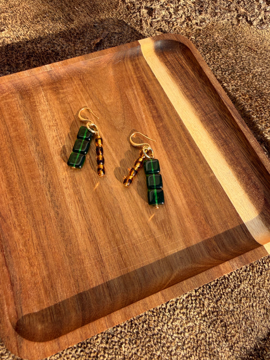 Tortoise Earrings