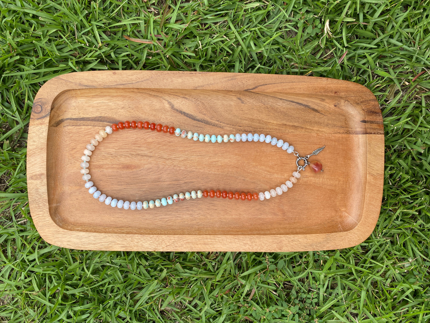 Seaside Beach with Charms