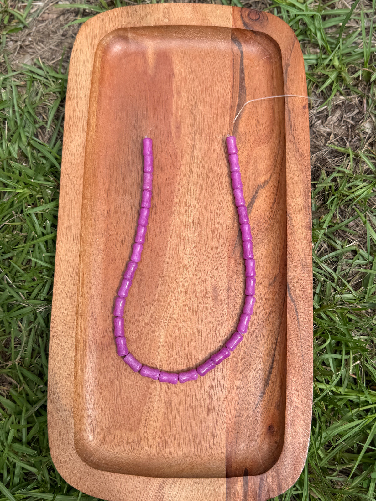 Dyed Jade - Bead Strand